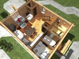 Проект дома ПД-021 3D План 4